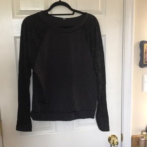 Black Lululemon long sleeve